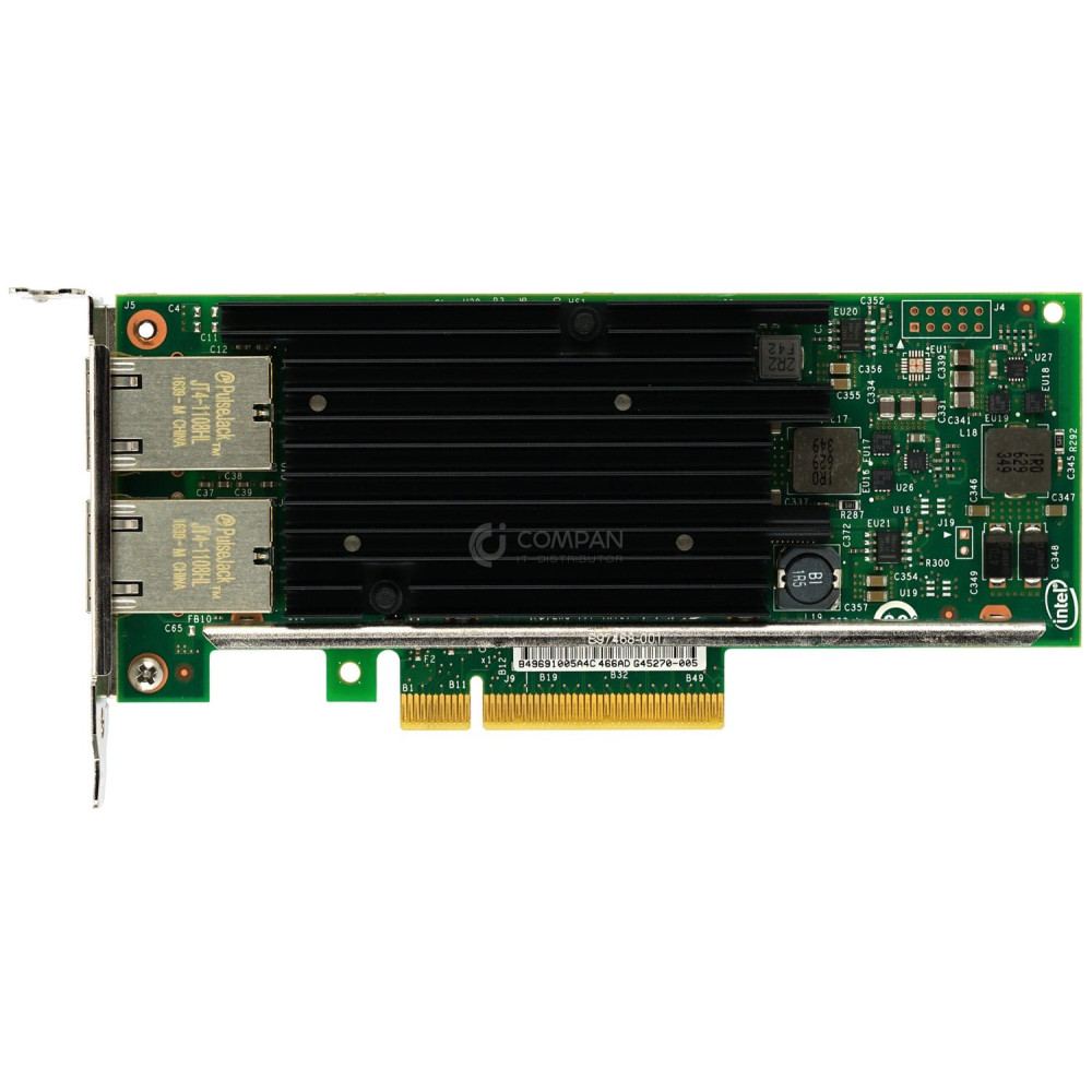 X540-T2 LP INTEL X540-T2 DUAL PORT 10GB RJ-45 NETWORK ADAPTER LOW PROFILE